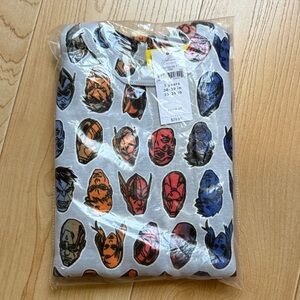 Gap Kids Marvel Graphic Print Multicolor Pajamas Size 3T Long Sleeve w/pants